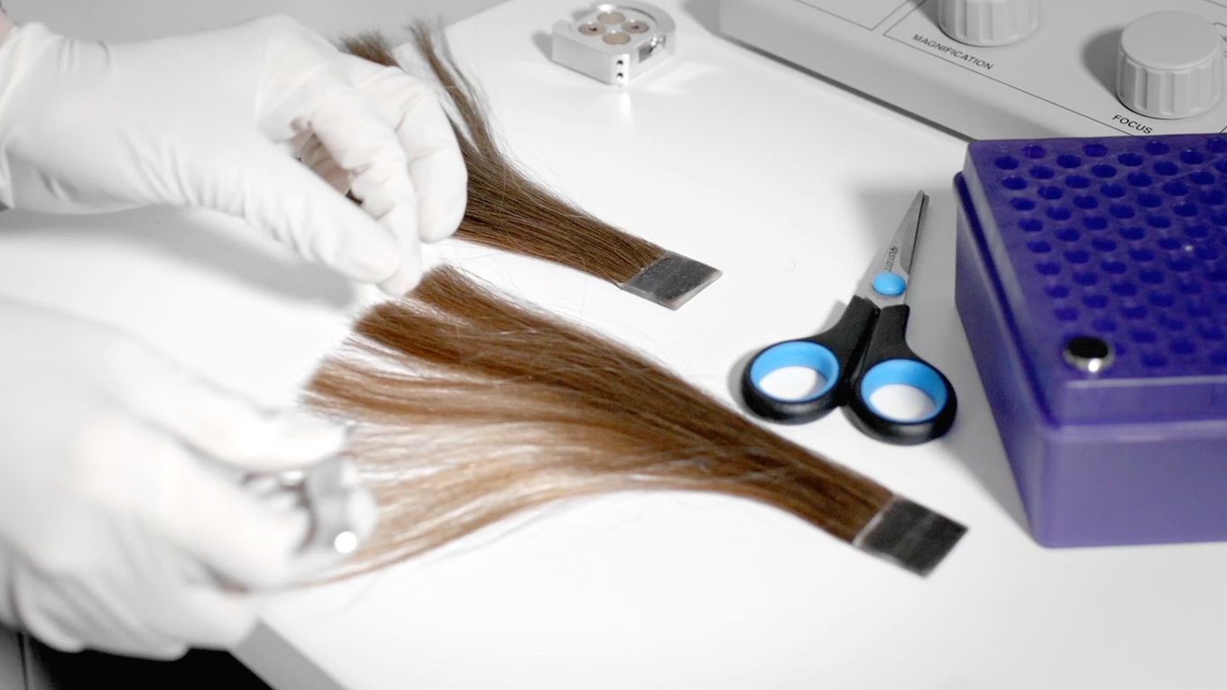 Hair straints dyson hair science lab